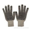 Safety Gloves, Made of 7gg Gauge Gauze with PVC Dots on Both Sides, Used for Hand Protection